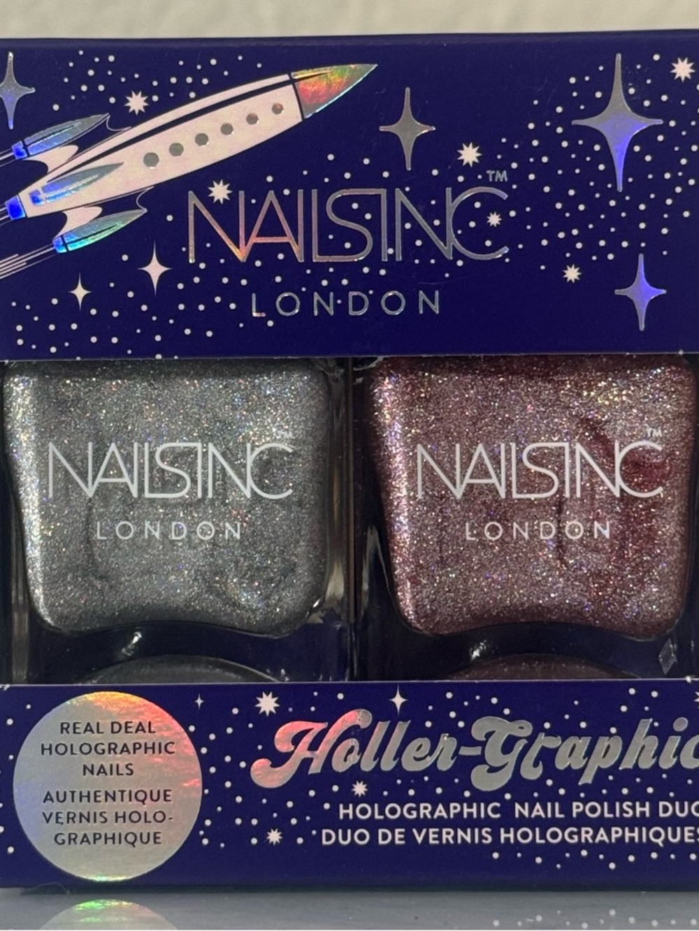 Nails Inc Holler-Graphic Nail Polish Set